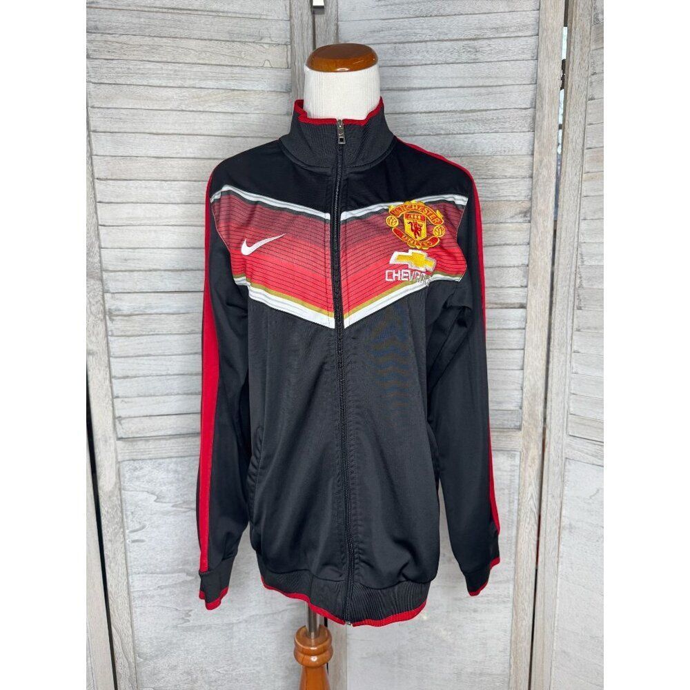 Nike Manchester United Track Jacket Chevrolet sponsorship Size L